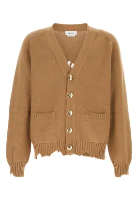 Alexander Mcqueen Biscuit Cotton Cardigan
