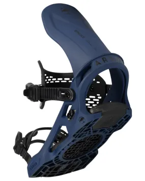 Arbor Spruce Snowboard Binding Midnight Blue 2023 | Snowboard Bindings Mens | Snow Skiers Warehouse