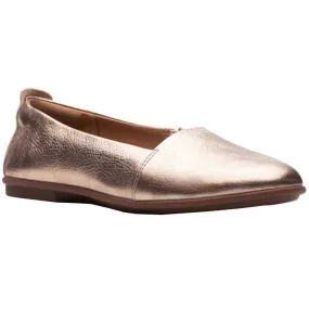 Clarks Un Coral Step Flat Rose Gold (Women's)