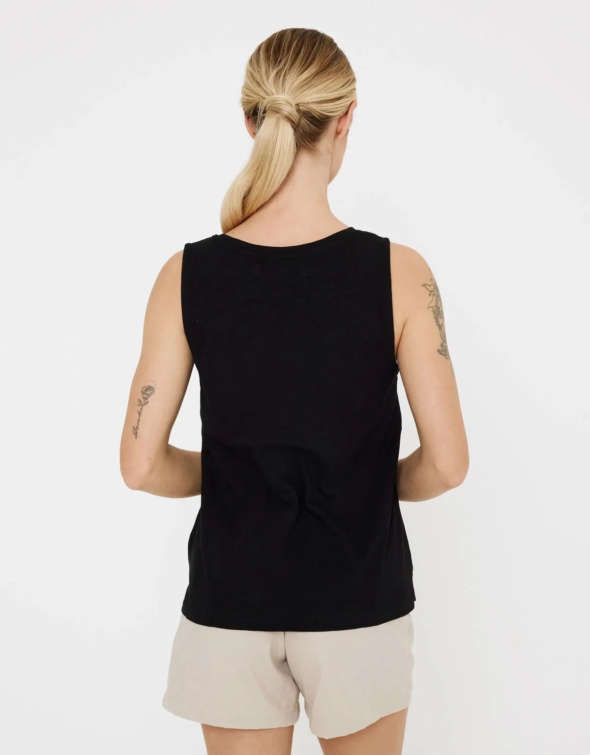 Cotton Tank Top - Lopard