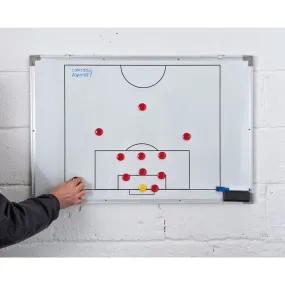 Double-Sided Soccer Tactics Board 60x90cm