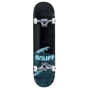Enuff Big Wave Factory Complete Skateboard Black Blue 8x 32