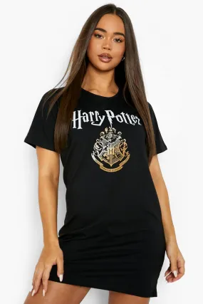 Harry Potter Crest Foil Print Sleep T-shirt