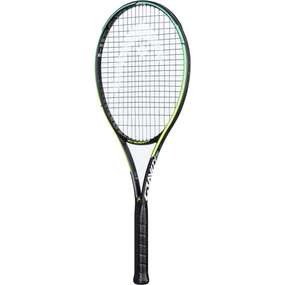 HEAD Gravity MP Lite 2021 Unstrung Tennis Racquet (Black/Lime Green)