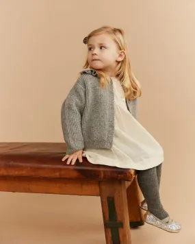 HENNYSB CARDIGAN - Grey melange