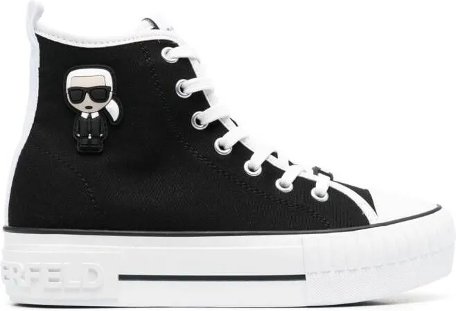 Karl Lagerfeld Kampus Max Karl Ikonic sneakers Black