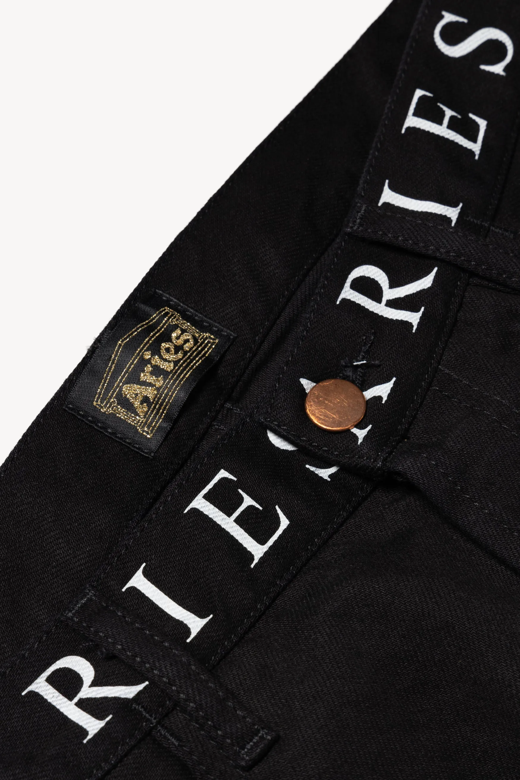 Logo Print Waistband Lilly Jeans