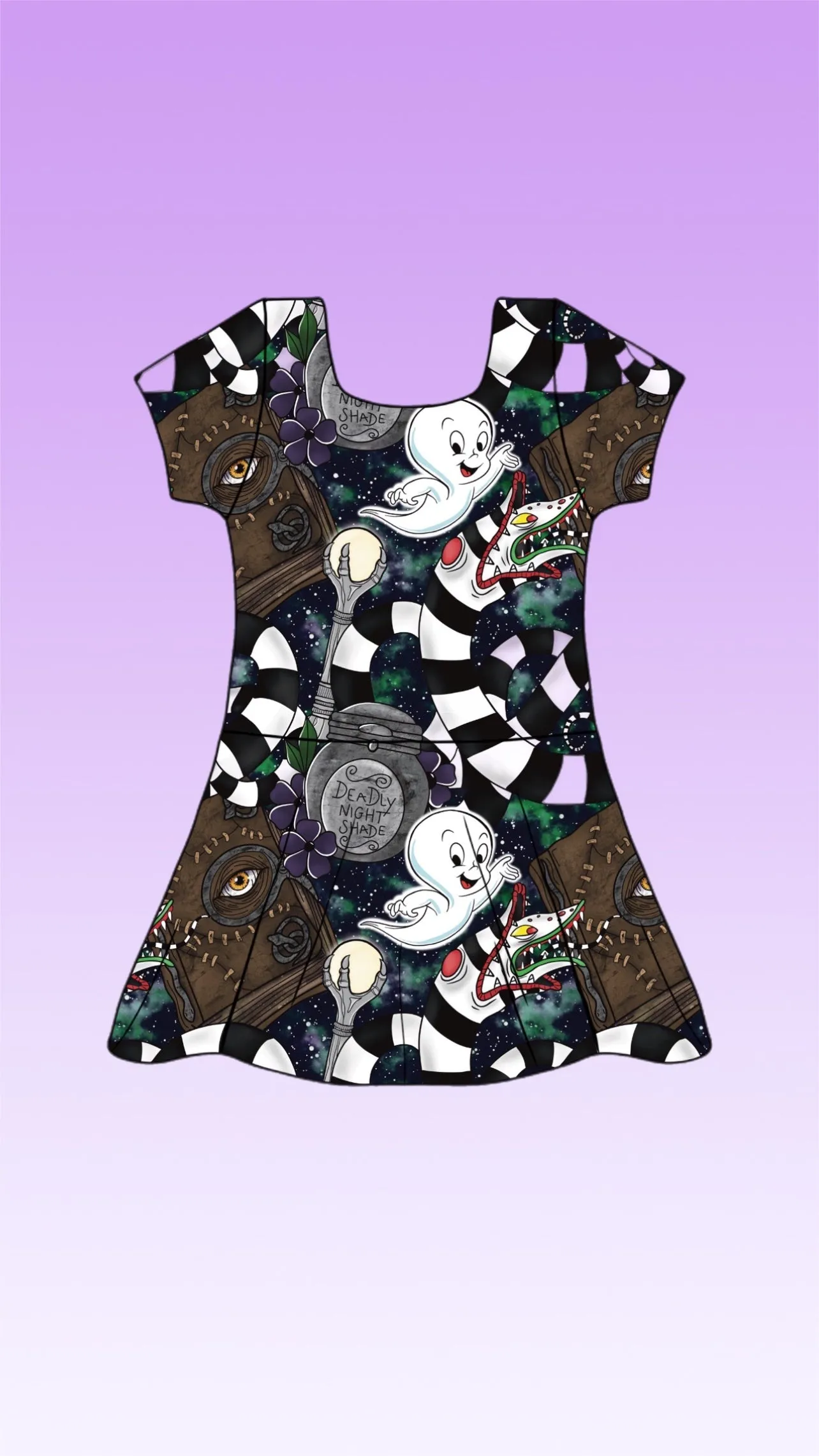 Mashup Skater Dress