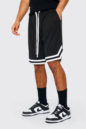 Mesh Tape Basketball Shorts