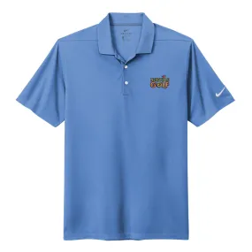 Nerdville Golf Logo Nike Micro Pique 2.0 Polo (Men)