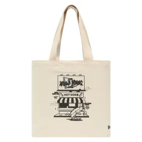New Era NE Graphic Tote Bag New Era Ivory / Black