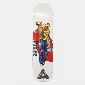 Palace Skateboards - 8.1 Cowboy Skateboard Deck - White