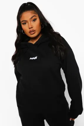 Plus Basic Women Hoodie