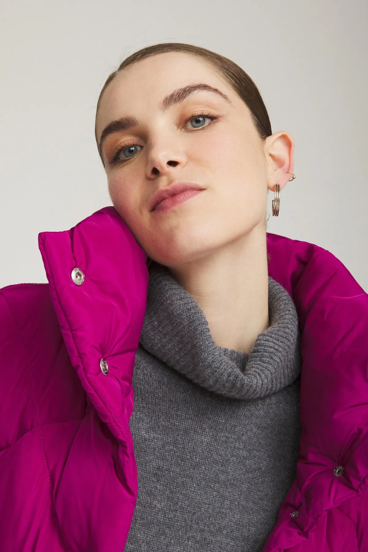 Quilted puffer jacket