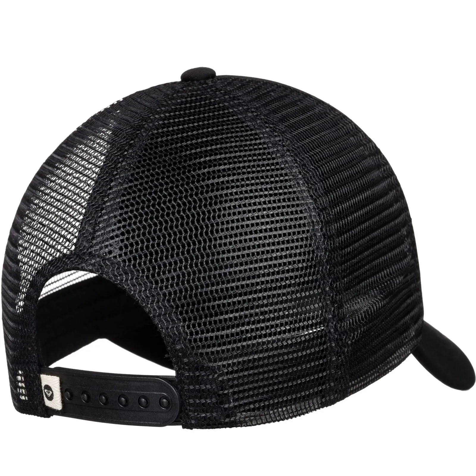 Roxy Womens Truckin Mesh Trucker Baseball Cap - Black
