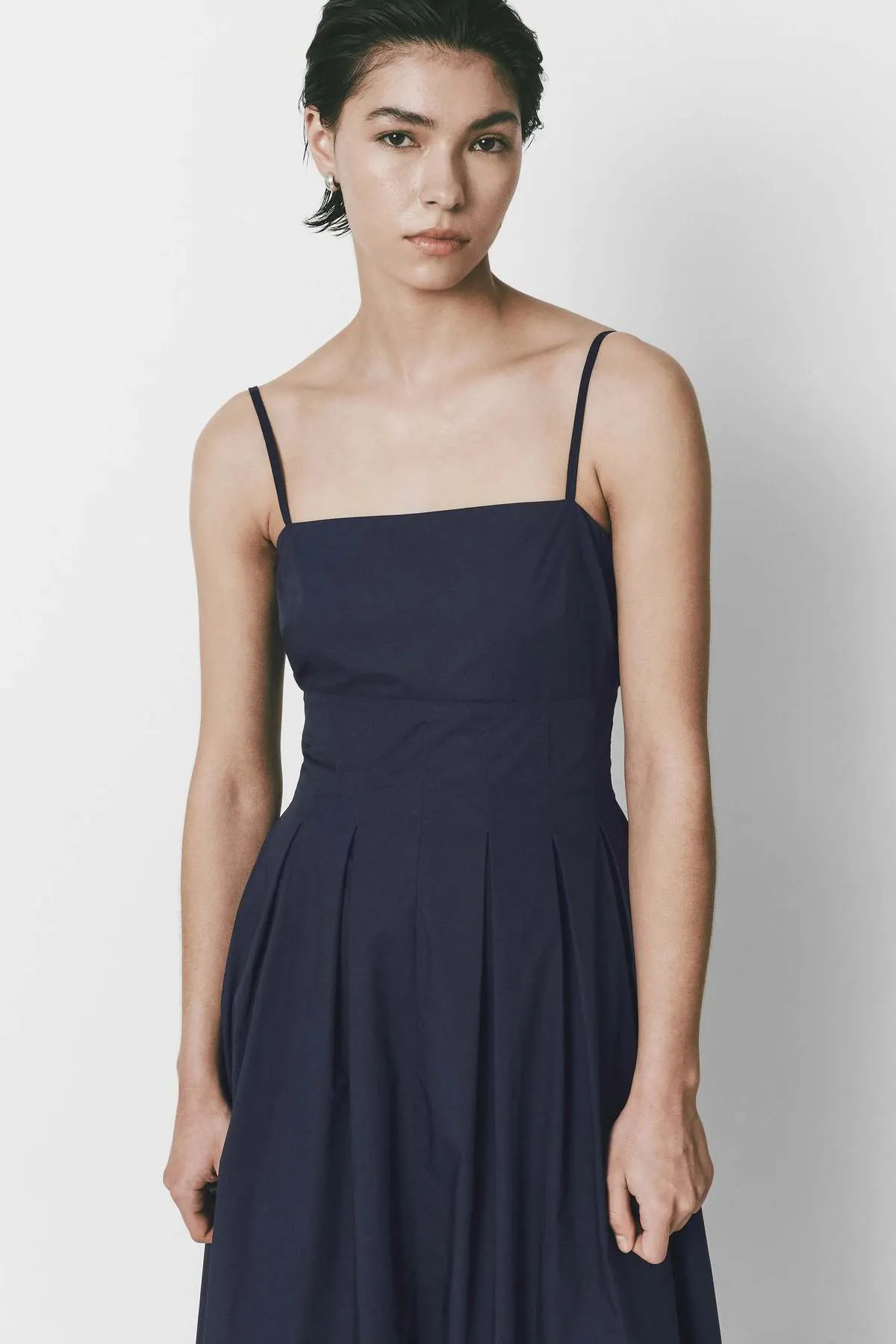 Virginie Dress - Navy