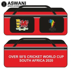Wales Over 50's Cricket World Cup 2020 Players Kit Bag